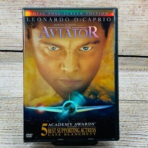 The Aviator [DVD 2004] Leonardo‎ DiCaprio Martin Scorsese 2-Disc Full Screen